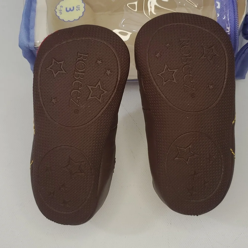 Robeez mini shoez ms crab US 3 6-9 mos